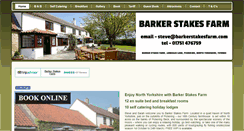 Desktop Screenshot of barkerstakesfarm.com