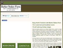 Tablet Screenshot of barkerstakesfarm.com
